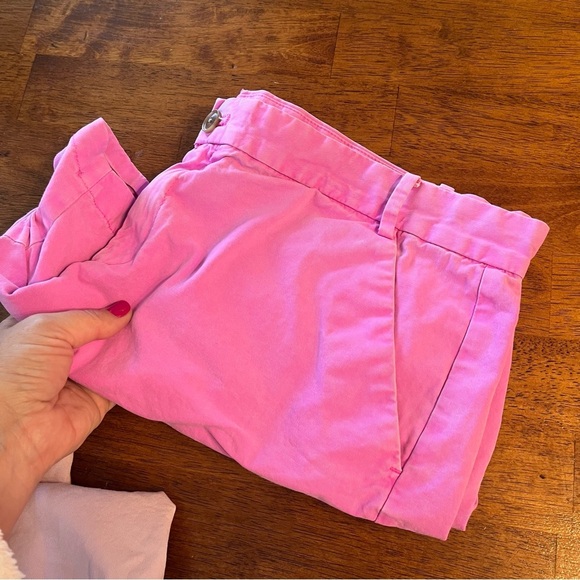 GAP Vibrant Pink Women's Sun-kissed Shorts khakis by gal size 16 100% cotton - Picture 10 of 10